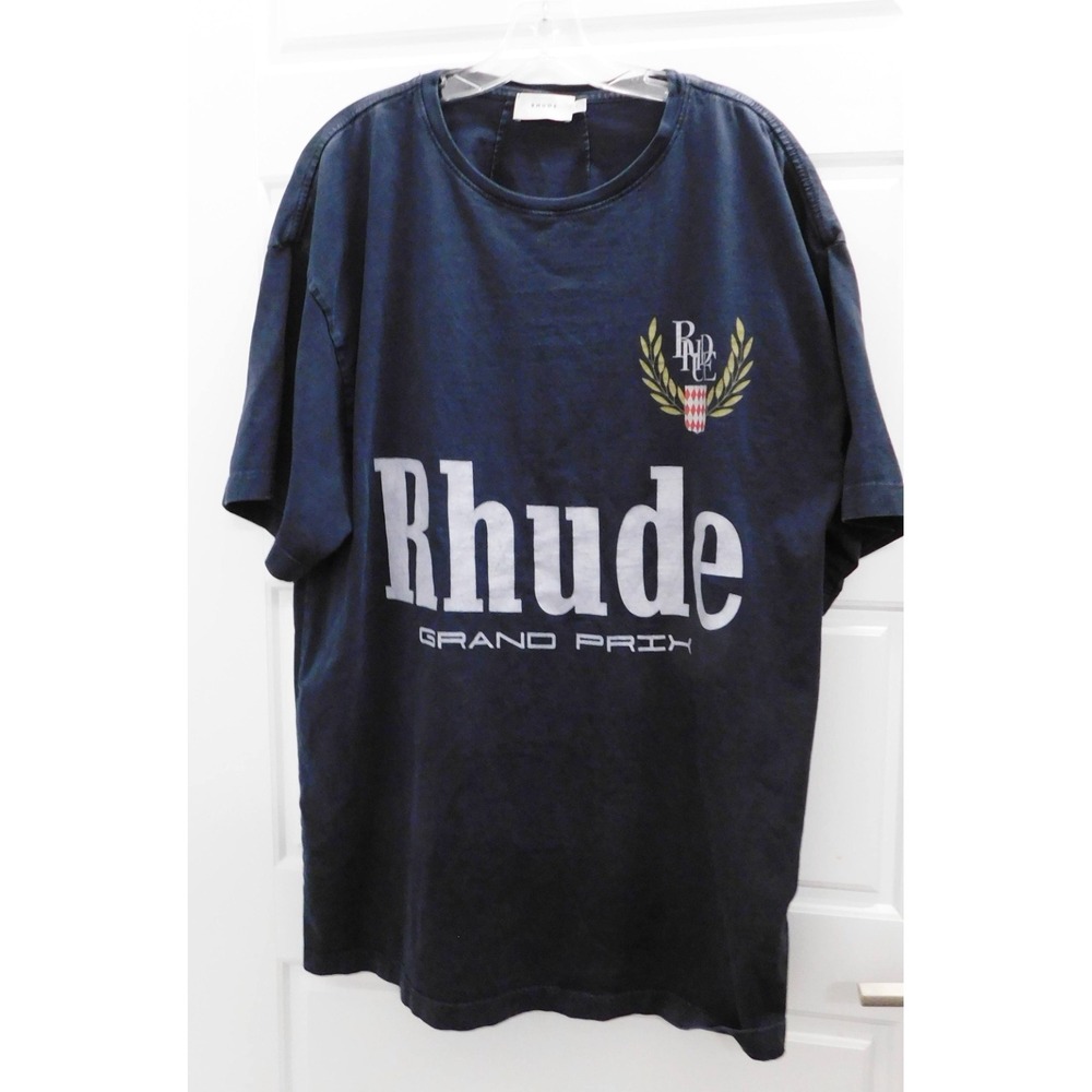 Rhude‎ Grand Prix Tee Black sz L